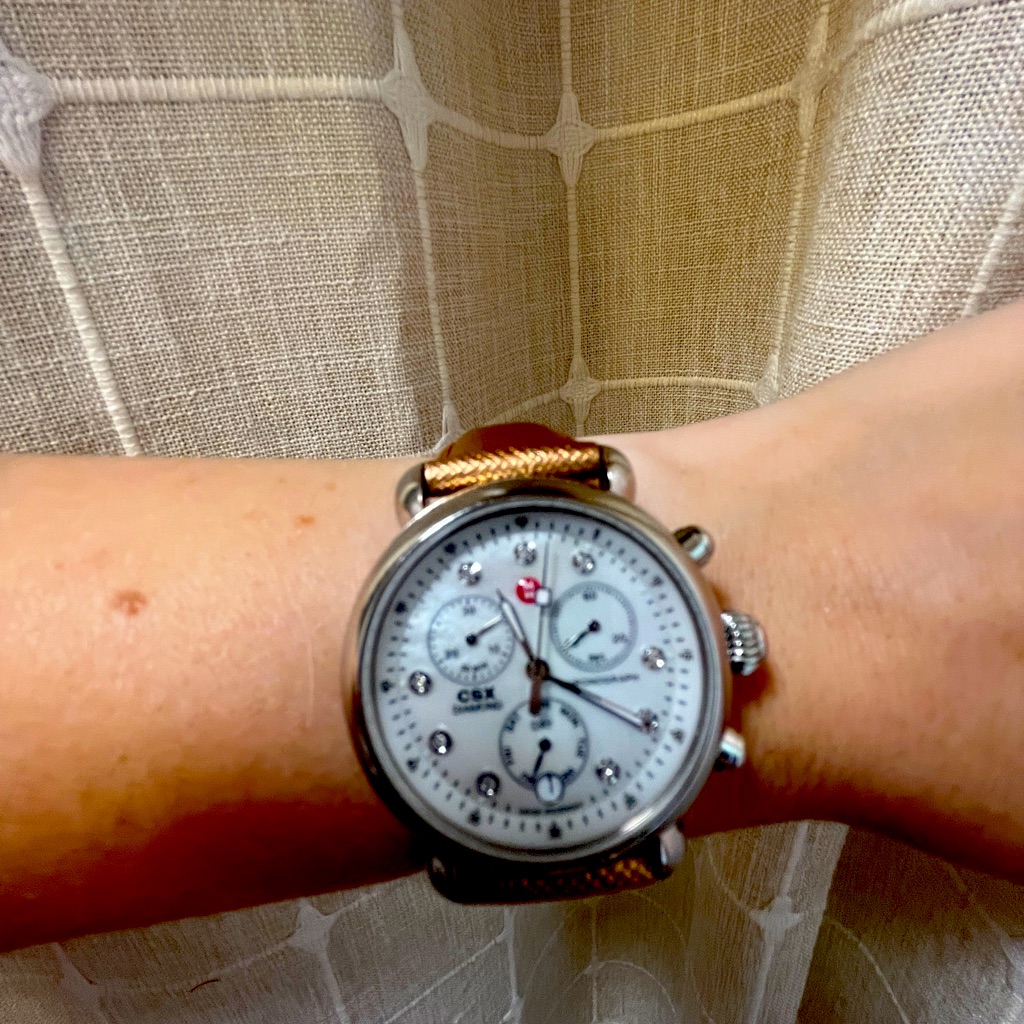 Michele Watch Csx With Diamond Markers